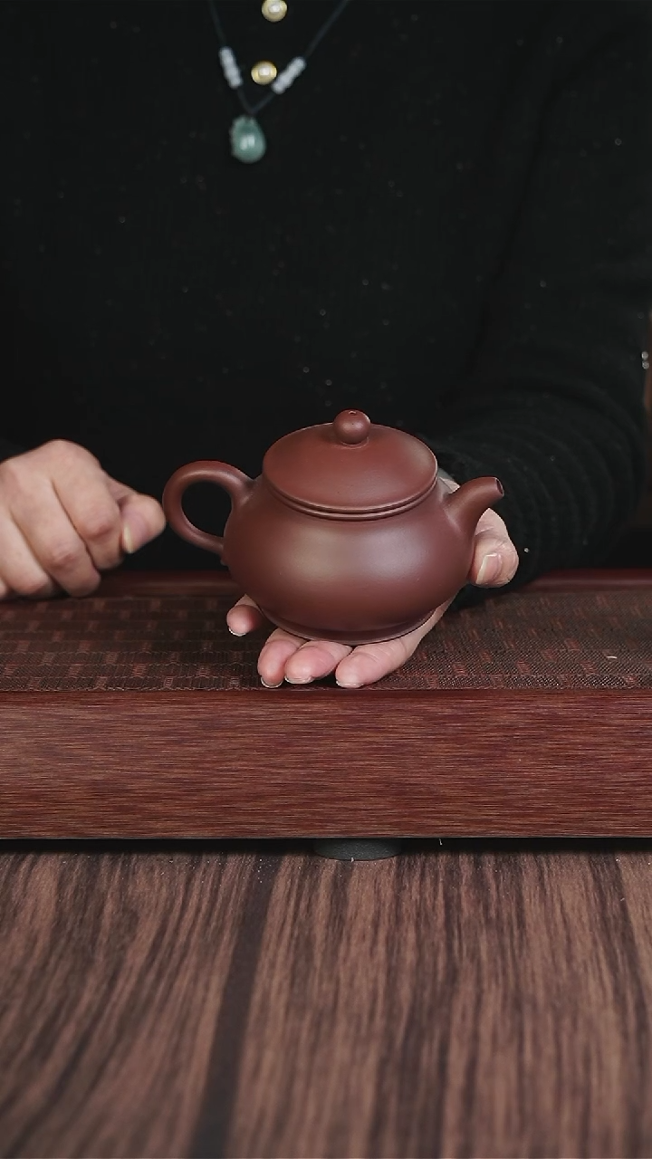 【闪购商品】紫砂茶壶zxm  底槽清  潘壶