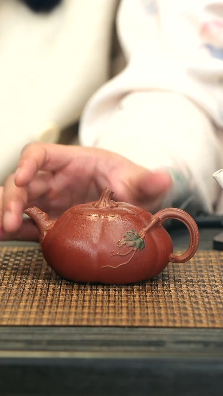【闪购商品】紫砂茶壶THF22矮南瓜 段泥