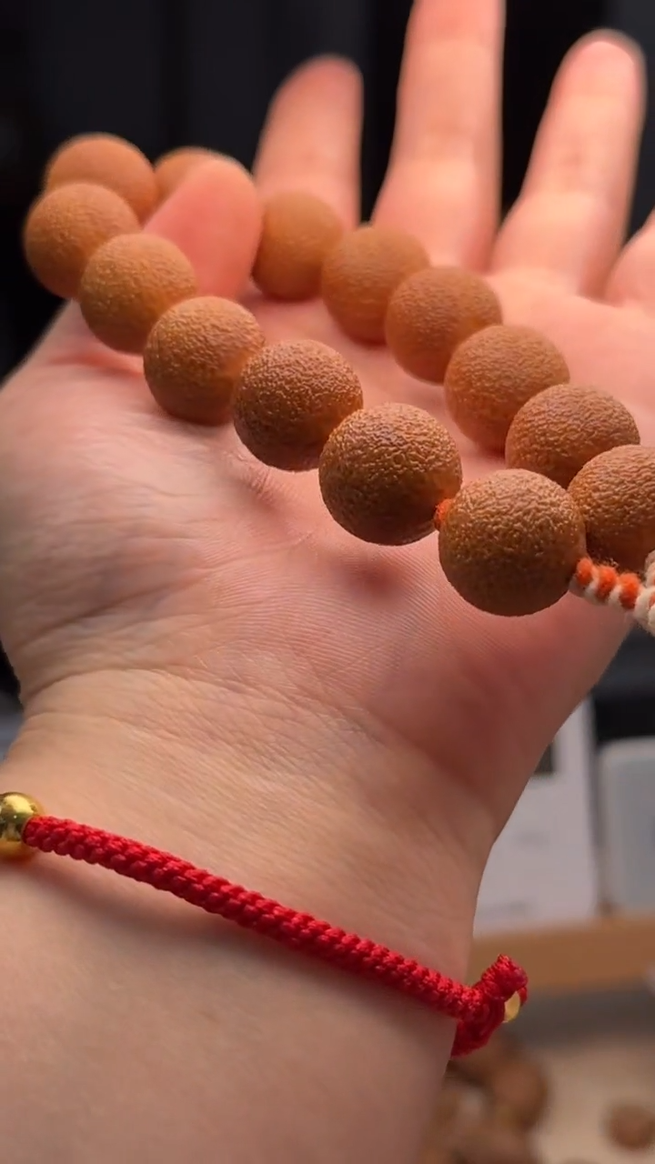 【闪购商品】橄榄核手串/手链橄榄核雕小橘子皮