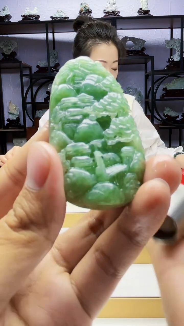 【闪购商品】定制翡翠未镶嵌毛货02180042