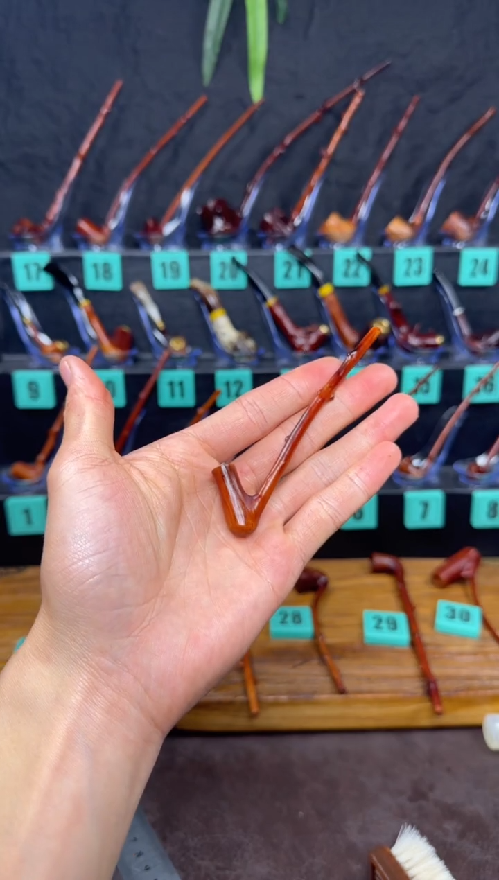 一物一图檬子木手工香烟嘴