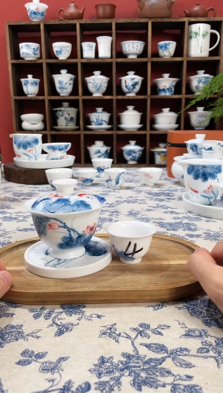 【闪购商品】盖碗/杯群芳斋闪购链接（以闪拍图片为准）