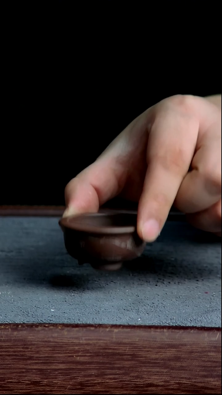 紫砂花盆3.5*1.5cm(内径尺寸)紫砂花盆