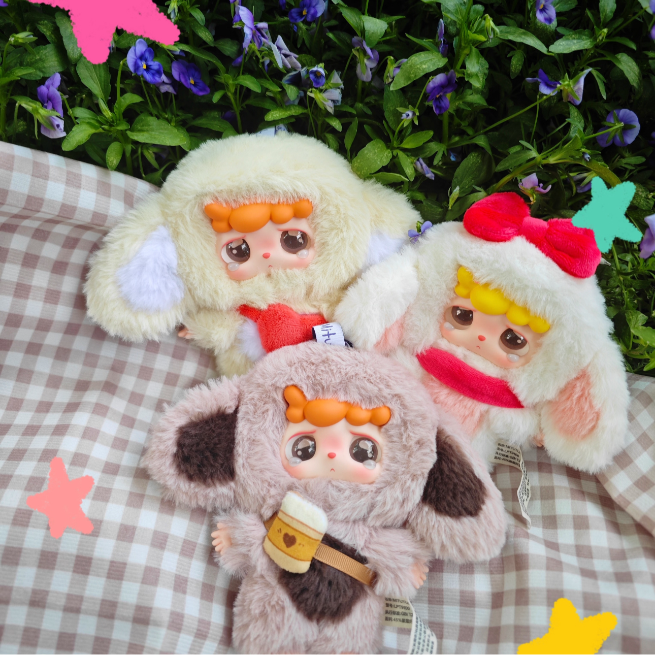 大漂亮潮玩 【谁是老大】潮玩盲盒毛绒