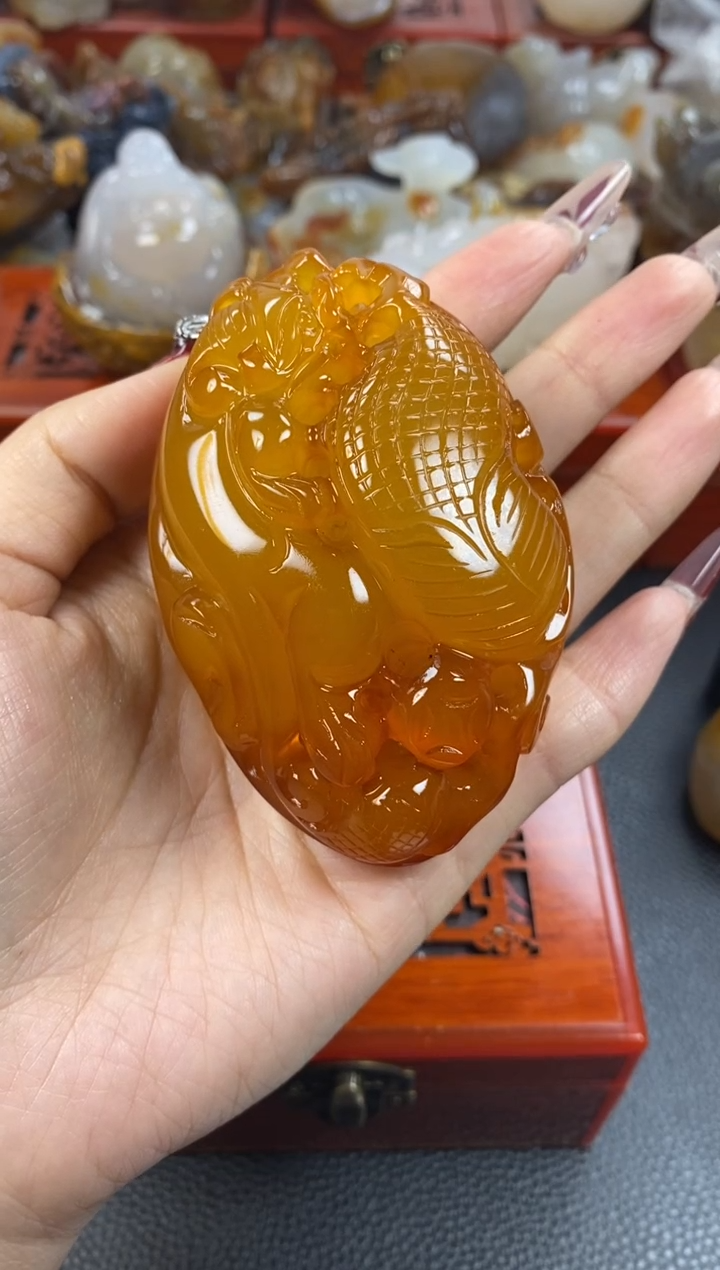 【闪购商品】玛瑙/玉髓手把未镶嵌00