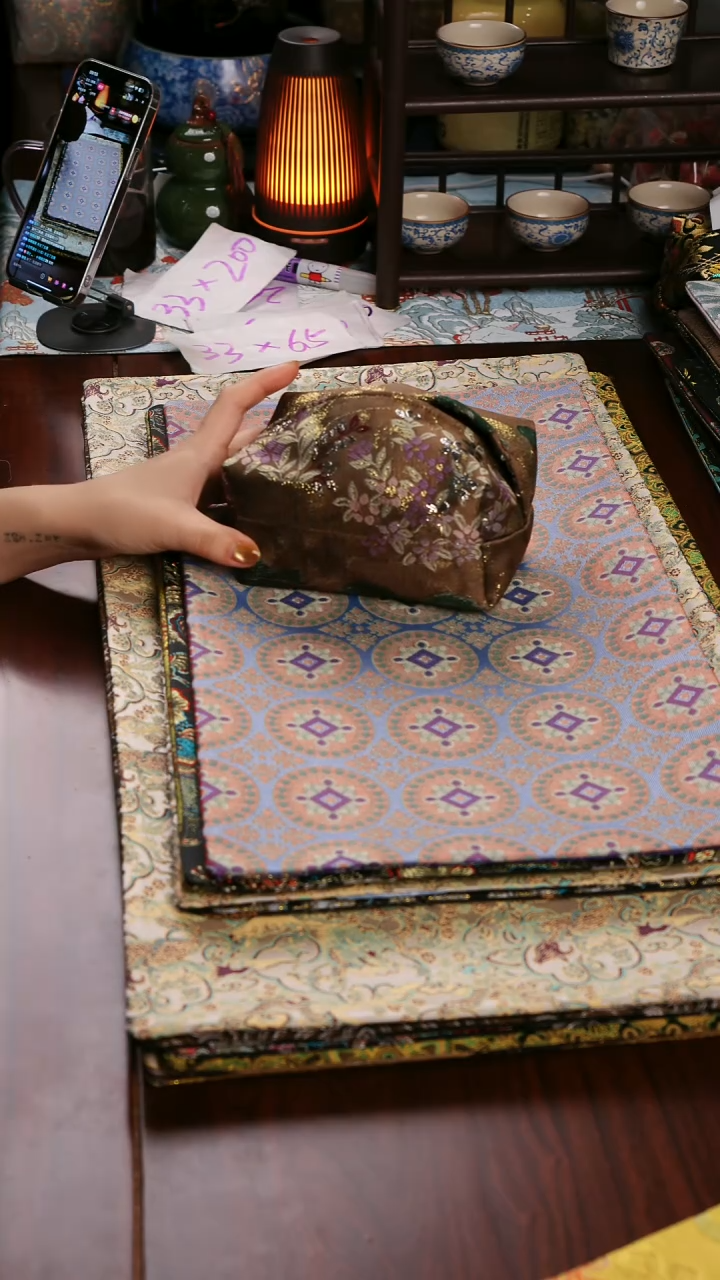 【西阵织世外桃园纸巾套长16宽10高7】