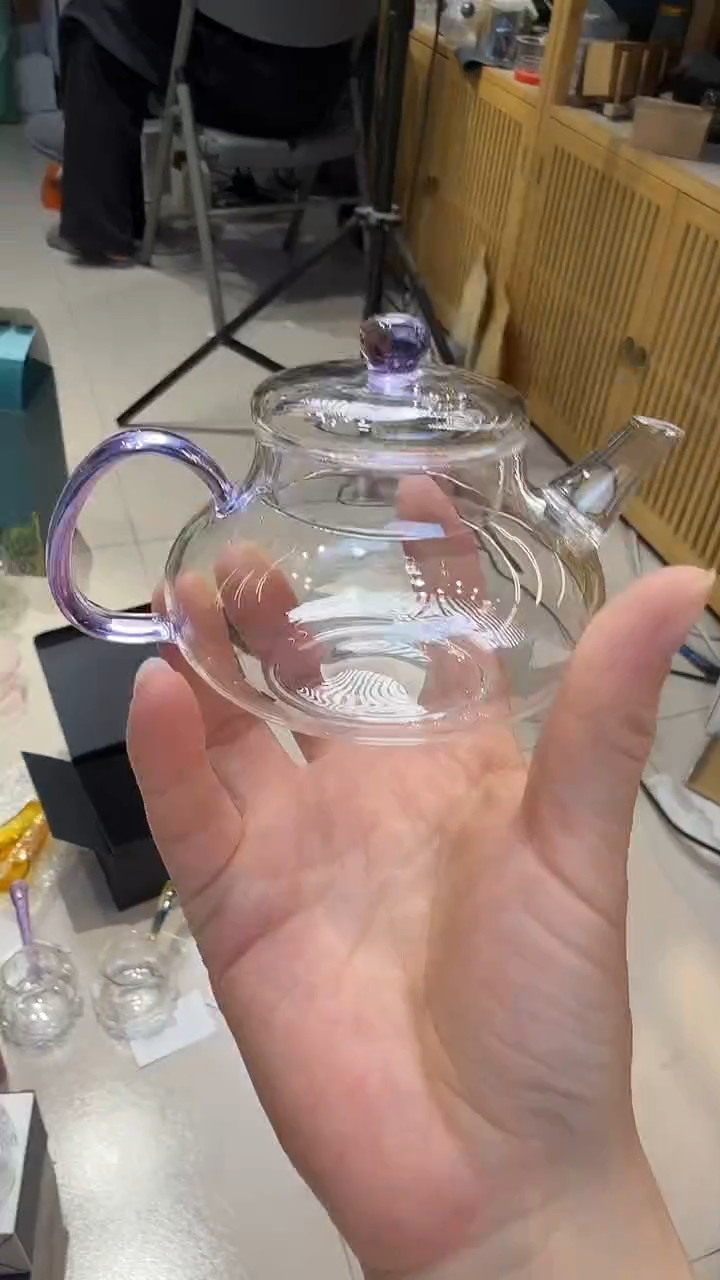 紫色瑾玉泡茶壶壶         