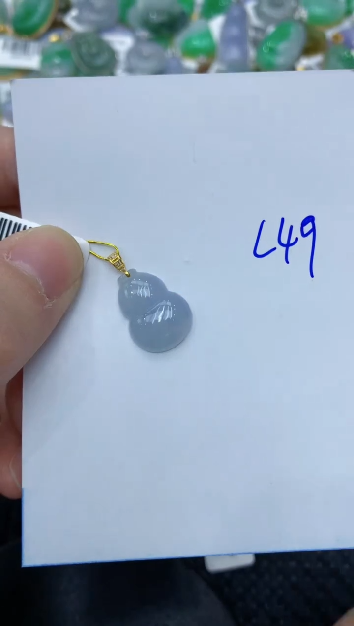 【闪购商品】翡翠颈饰18K金镶嵌11111111111