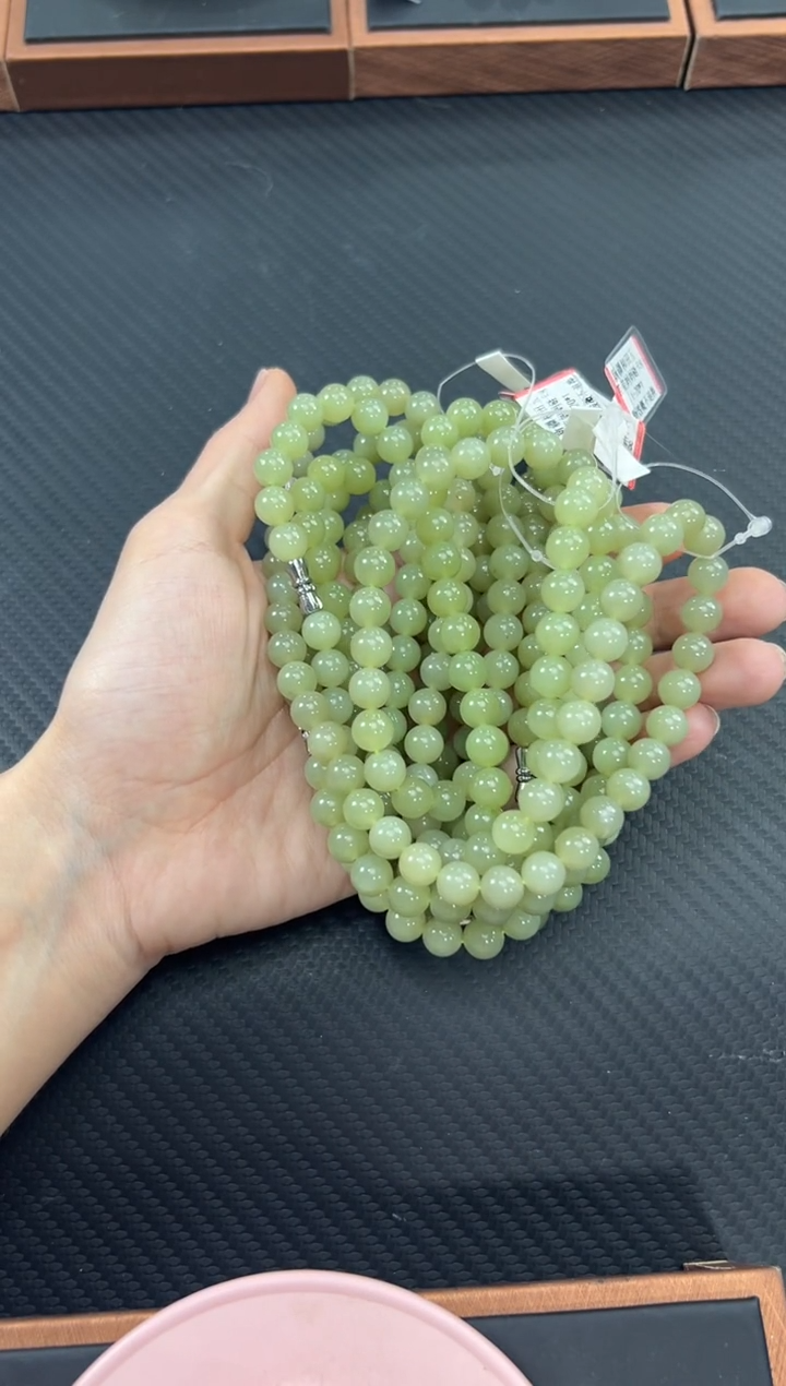 【闪购商品】和田玉项链未镶嵌若羌卡8妈妈链多样性发货拍一发一