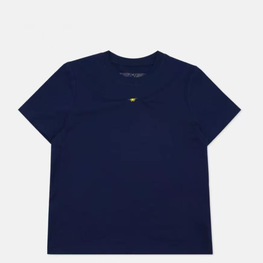 安安推荐【星星闪耀】高街百搭休闲重工圆领短袖HZ-TXS51127507K