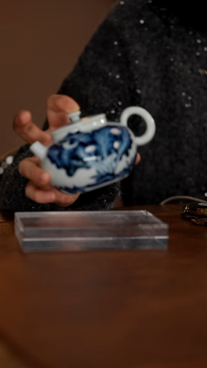 【闪购商品】瓷片景德镇斌芬陶瓷/湛蓝