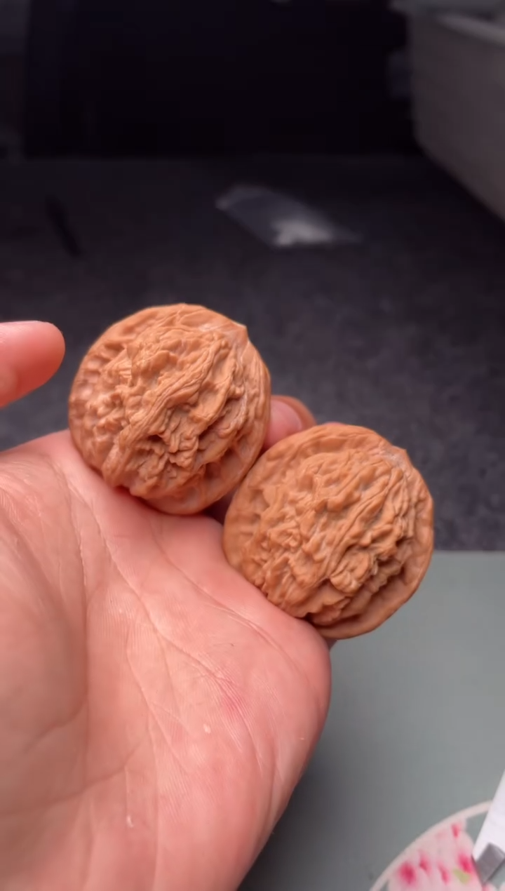 把件文玩核桃a393   虎头   41尺