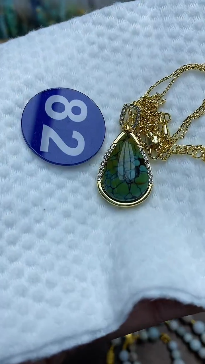 【闪购商品】绿松石项链合金82项链