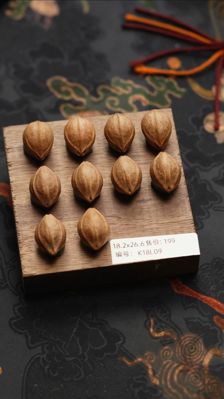 【闪购商品】橄榄核手串/手链18.2*26.6 K18L09素核