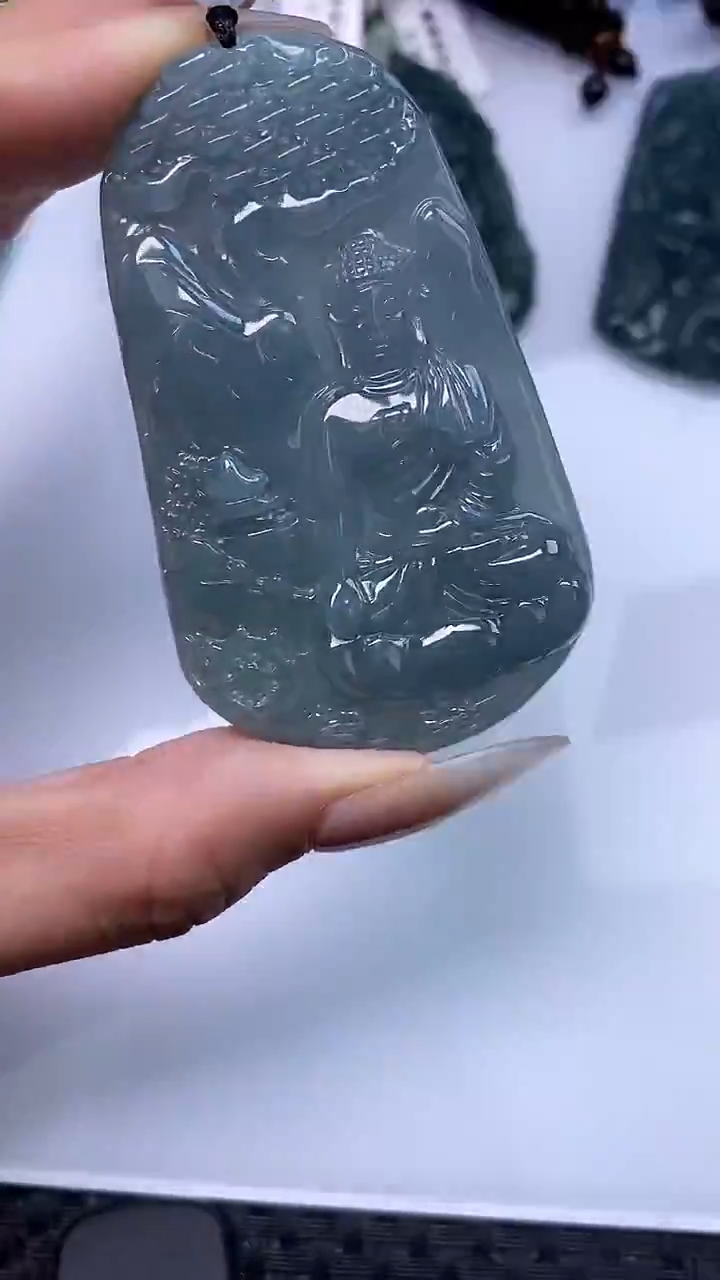 【闪购商品】翡翠颈饰未镶嵌A货翡翠6404