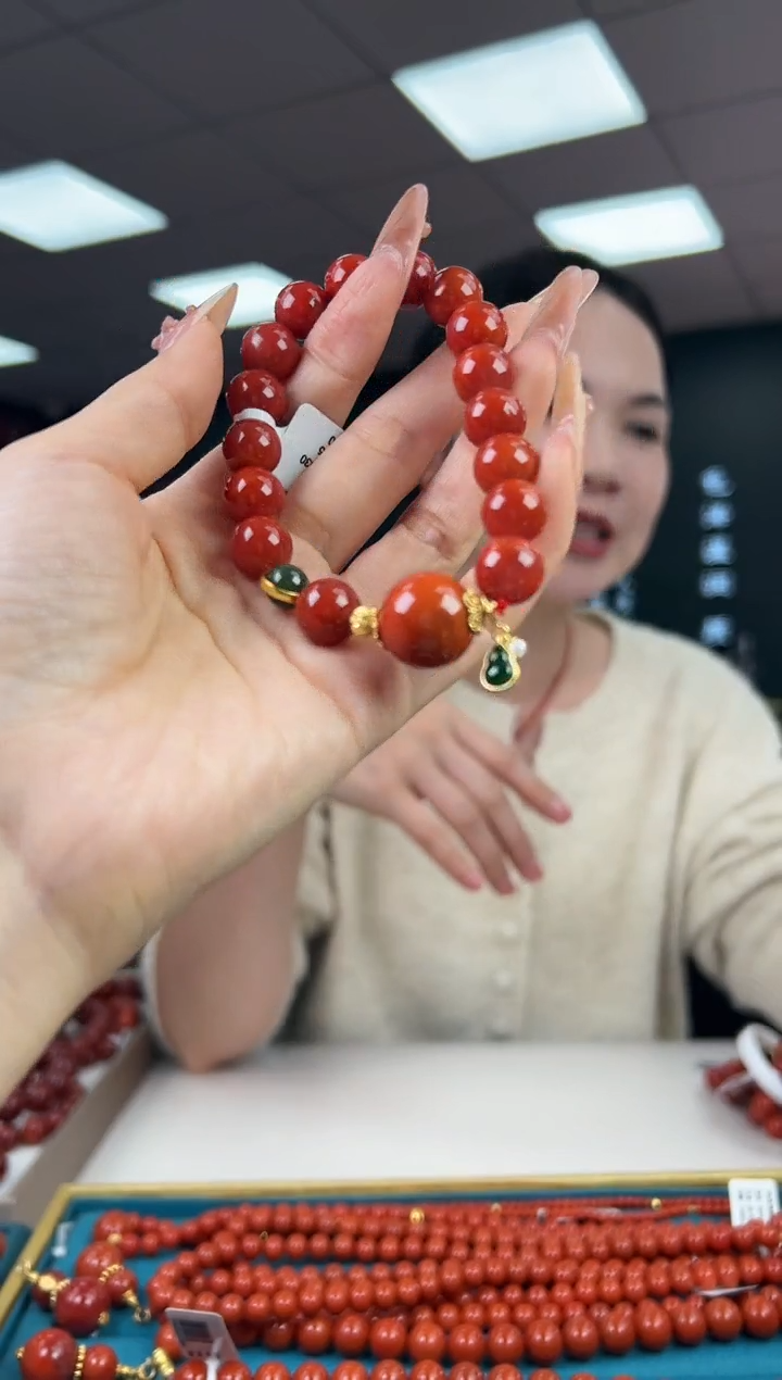 未镶嵌珠串南红玛瑙12.12-（多样发其一）