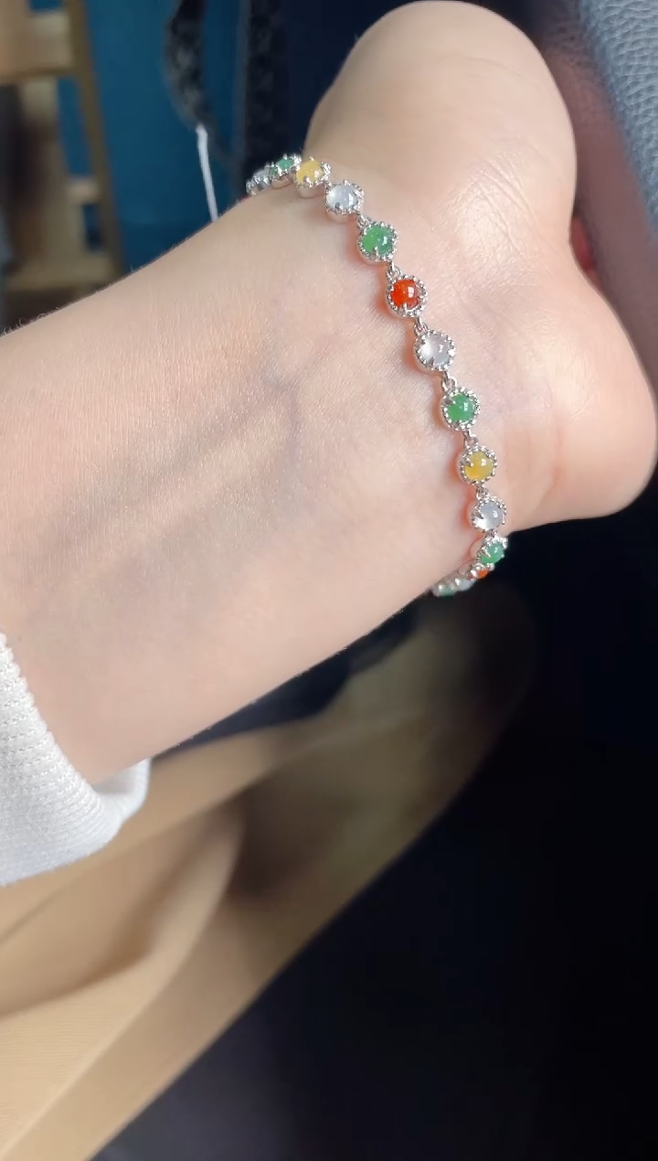 【闪购商品】翡翠戒指银S925镶嵌2222222222  25