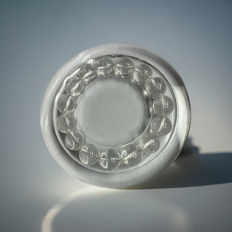 白手阿赛手串13mm简约款