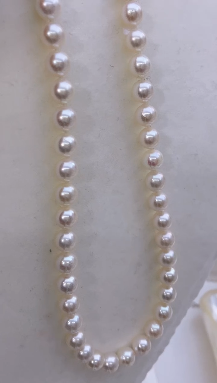 【闪购商品】海水珍珠项链未镶嵌151 7.5-8mm