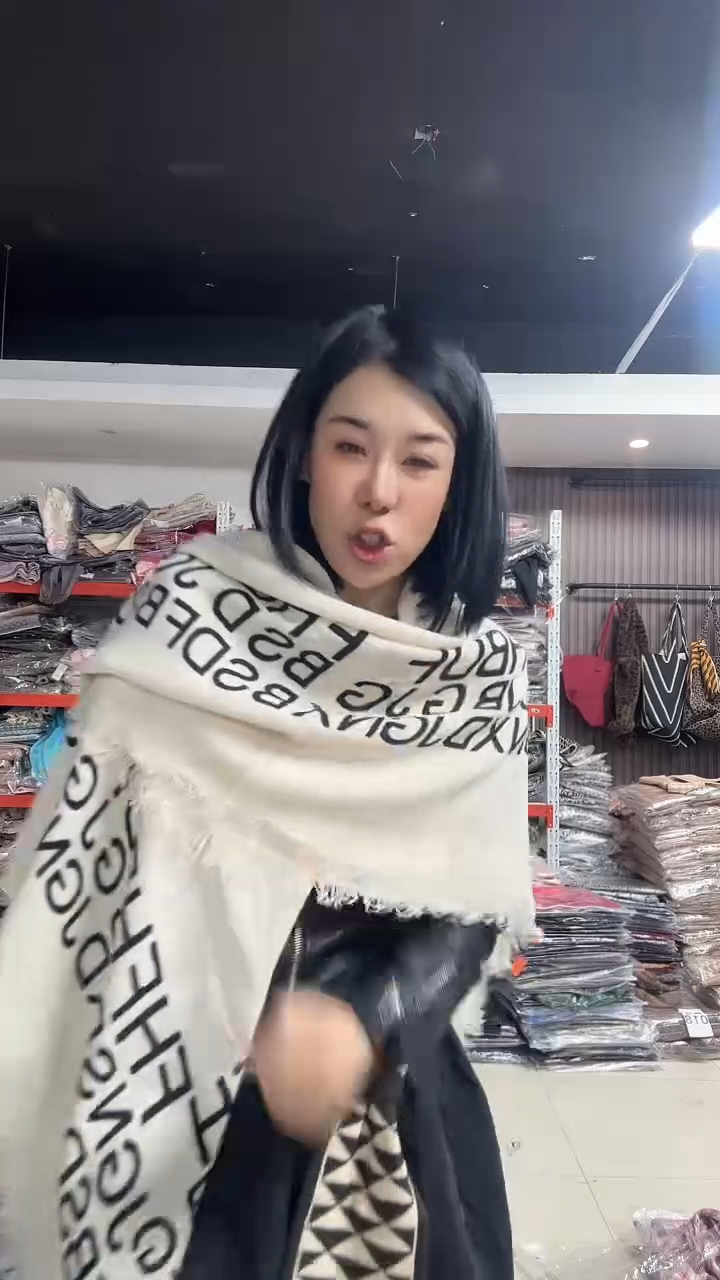 欧根纱芳姐围巾福利065