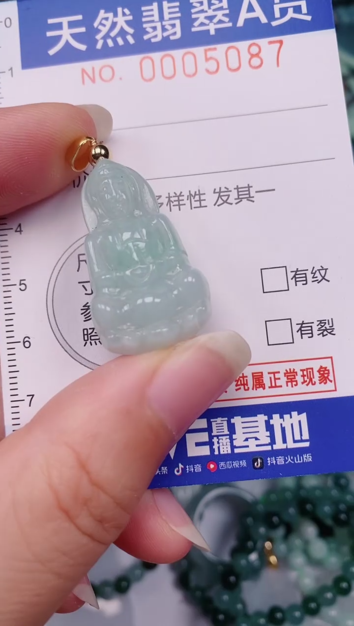 颈饰未镶嵌翡翠00005087