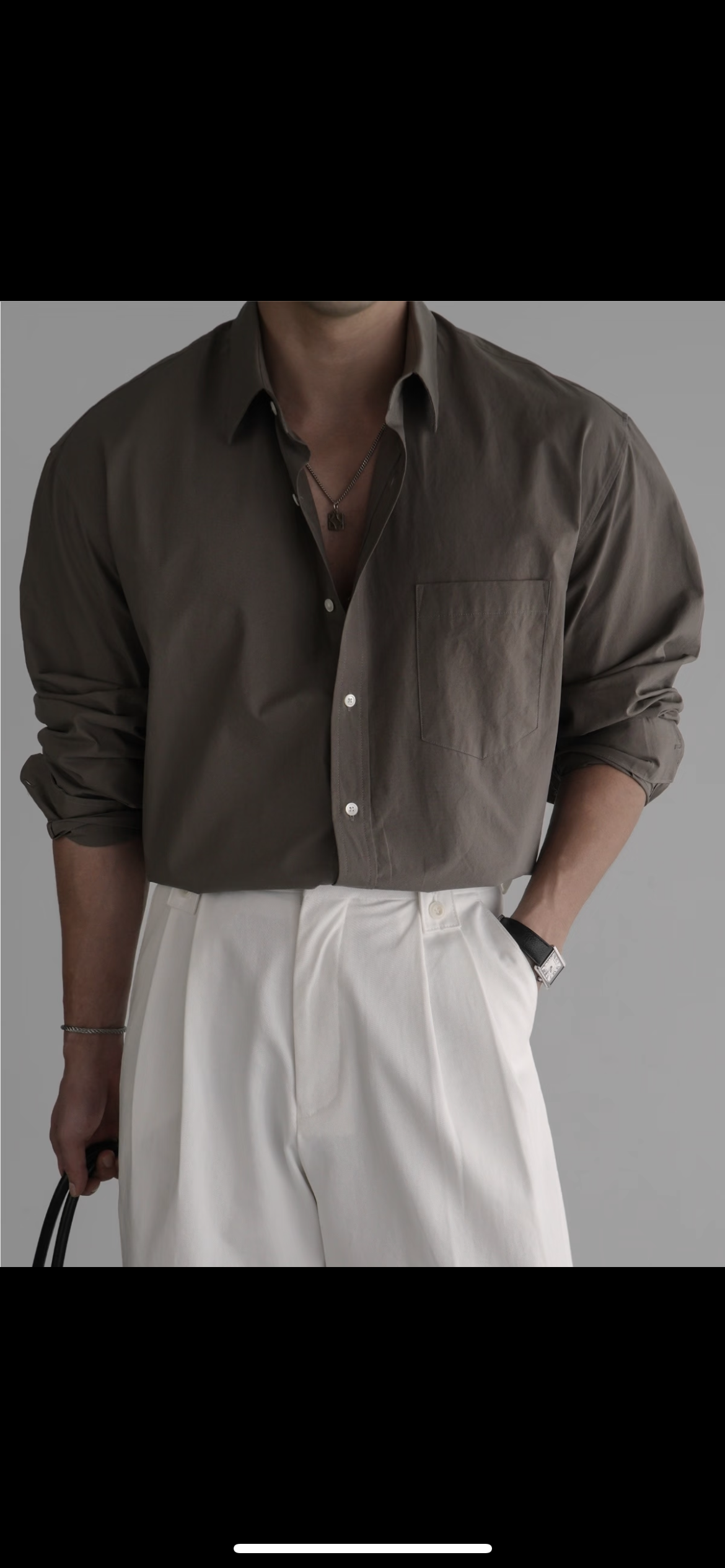 经典格纹衬衫时尚男女同款