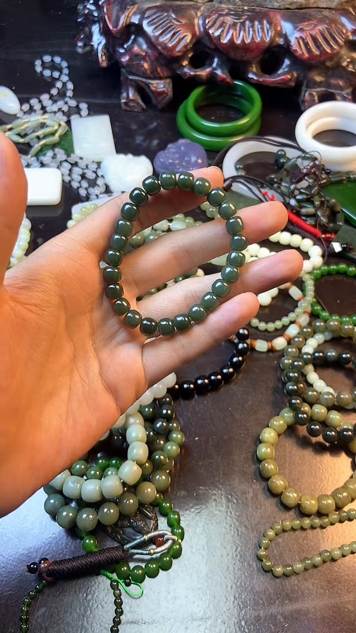 手链未镶嵌和田玉主播推荐！！主播推荐！！