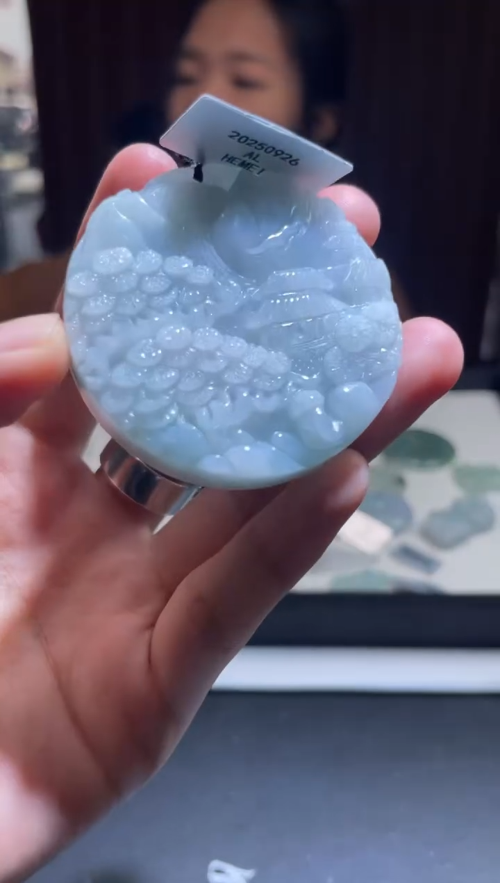 未镶嵌挂件翡翠翡翠A货
