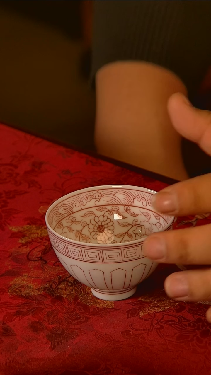 杯手工手绘杯杯很美丽