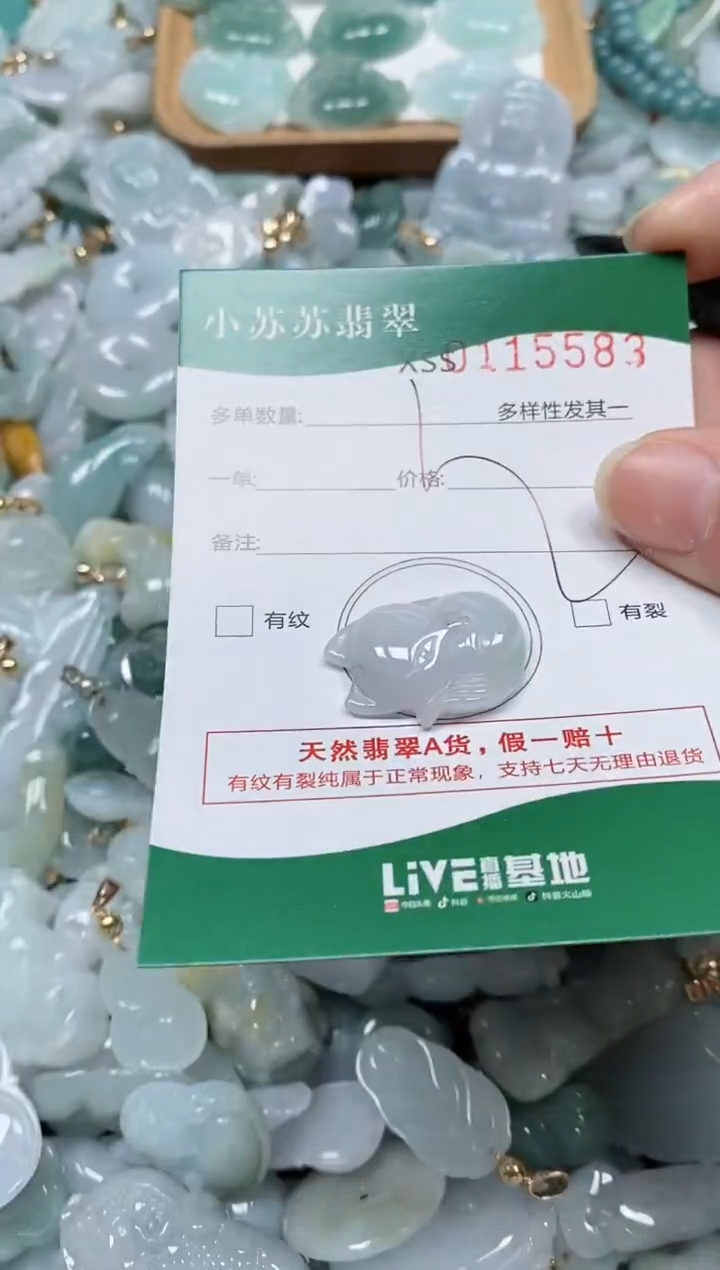 【闪购商品】翡翠颈饰未镶嵌闪购商品0115583