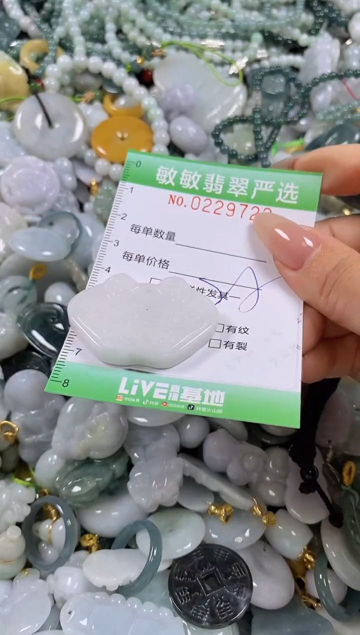 翡翠未镶嵌颈饰闪购0229722