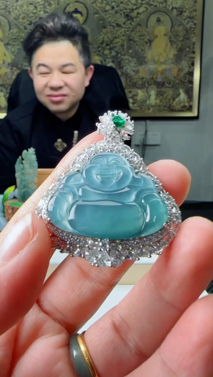 【闪购商品】翡翠颈饰银S925镶嵌多样性随机一件发货