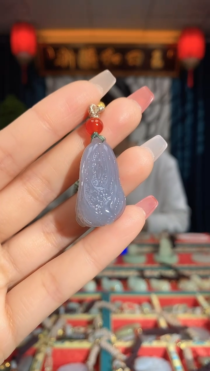 【闪购商品】和田玉颈饰未镶嵌白菜