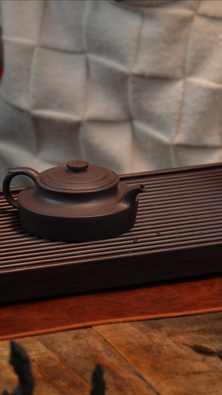 【闪购商品】紫砂茶壶天青古有华庭