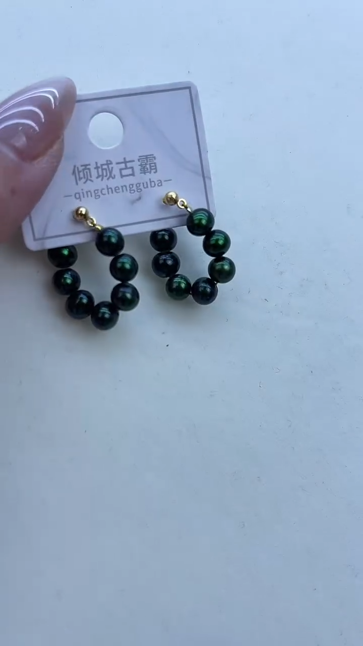 【闪购商品】淡水珍珠耳饰未镶嵌479