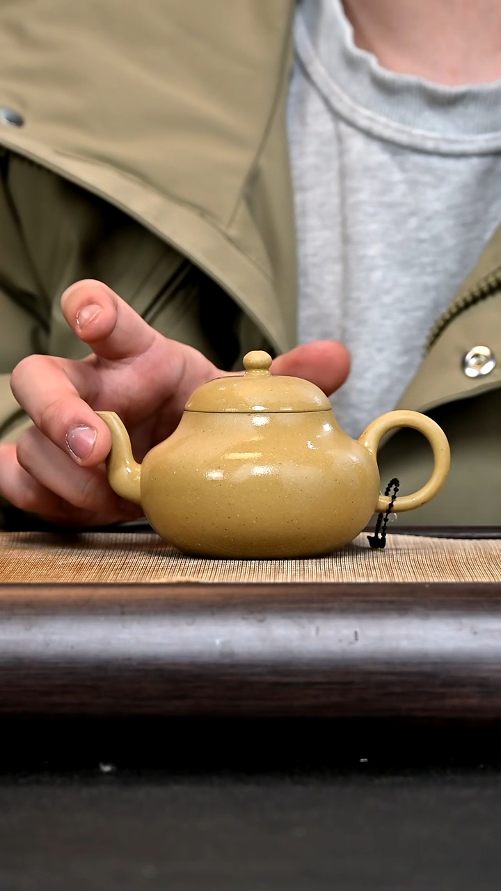 【闪购商品】紫砂茶壶JM-WXJ15822 梨形 本绿