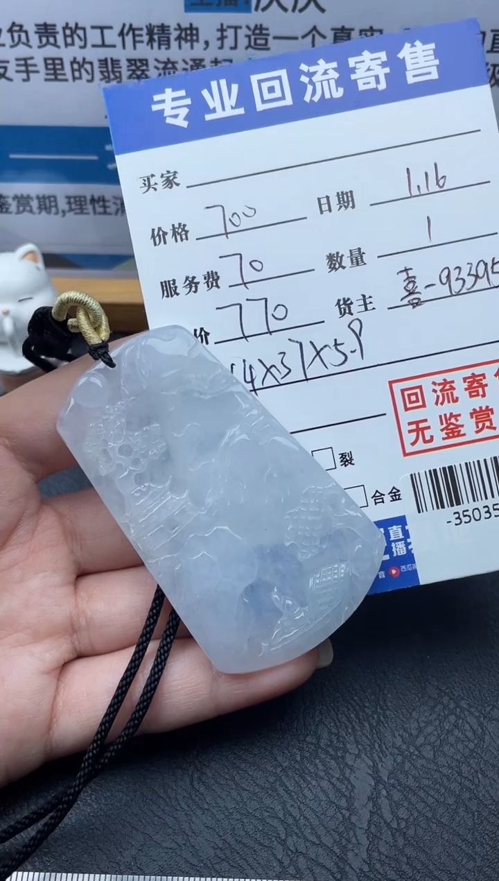 【闪购商品】翡翠颈饰未镶嵌多人-35035047