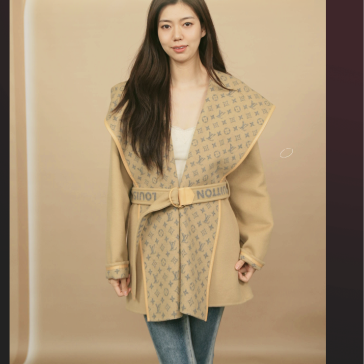 95新 LouisVuitton/路易威登 外套36码卡其色/250906LJYLZ02