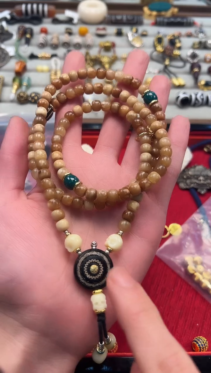 吊坠金刚菩提羊板眼108