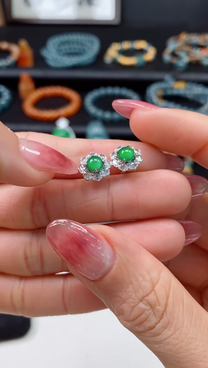 【闪购商品】翡翠颈饰银S925镶嵌0011559993