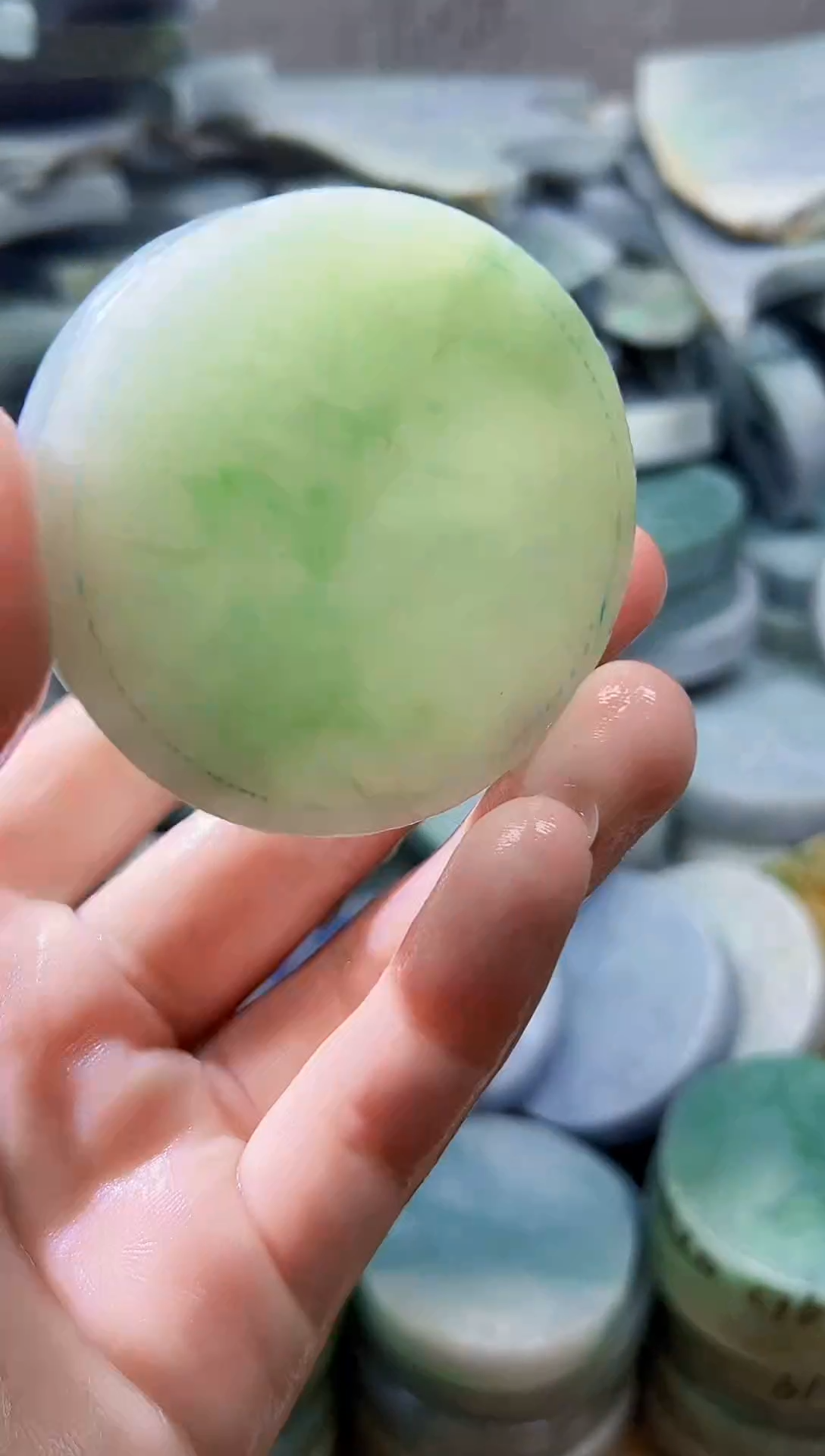 裸石翡翠天然翡翠A货余 南 591