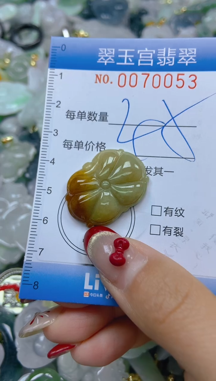 【闪购商品】翡翠颈饰未镶嵌闪购0070053