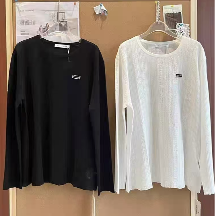 【Journal record  · 25新款 小LOGO长袖T恤女 】