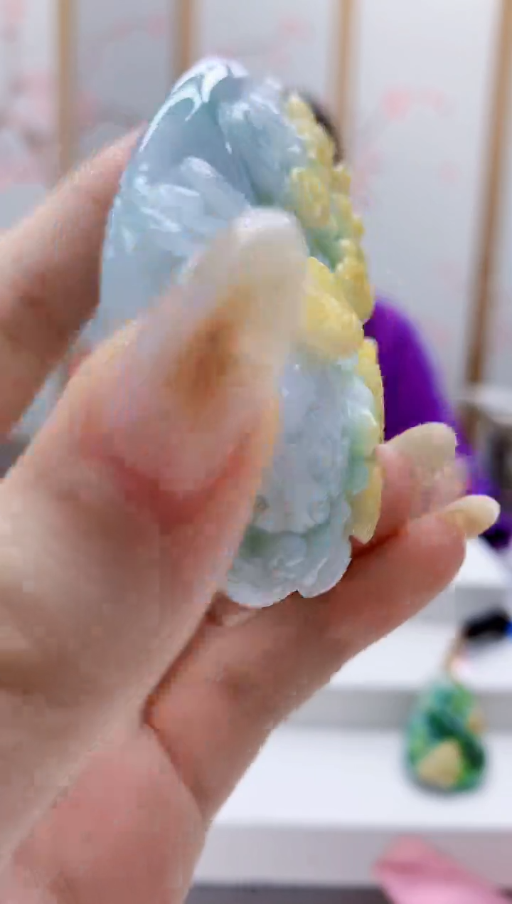 未镶嵌定制翡翠4852jw-毛货挂件61