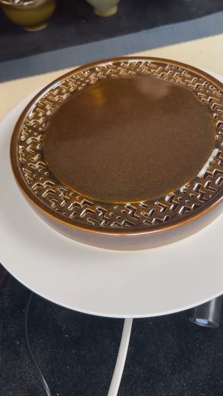 【闪购商品】传统手工艺，粗陶干泡台