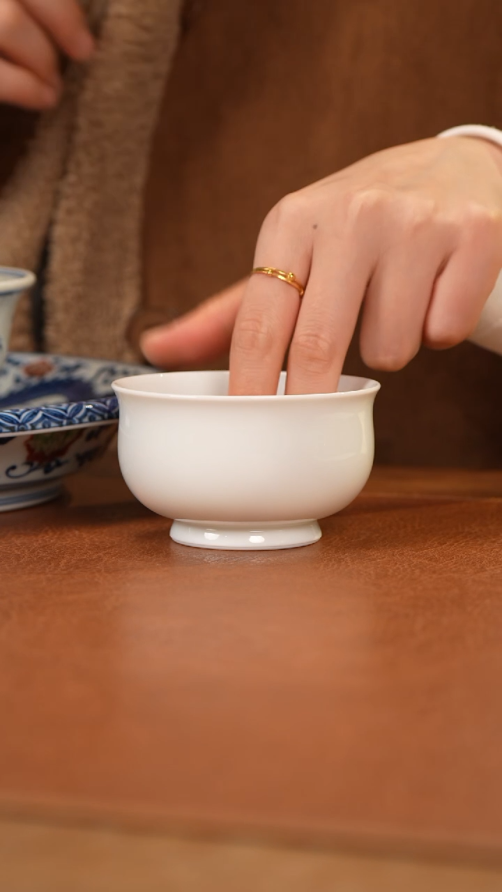 【闪购商品】杯景德镇白胎炉式杯