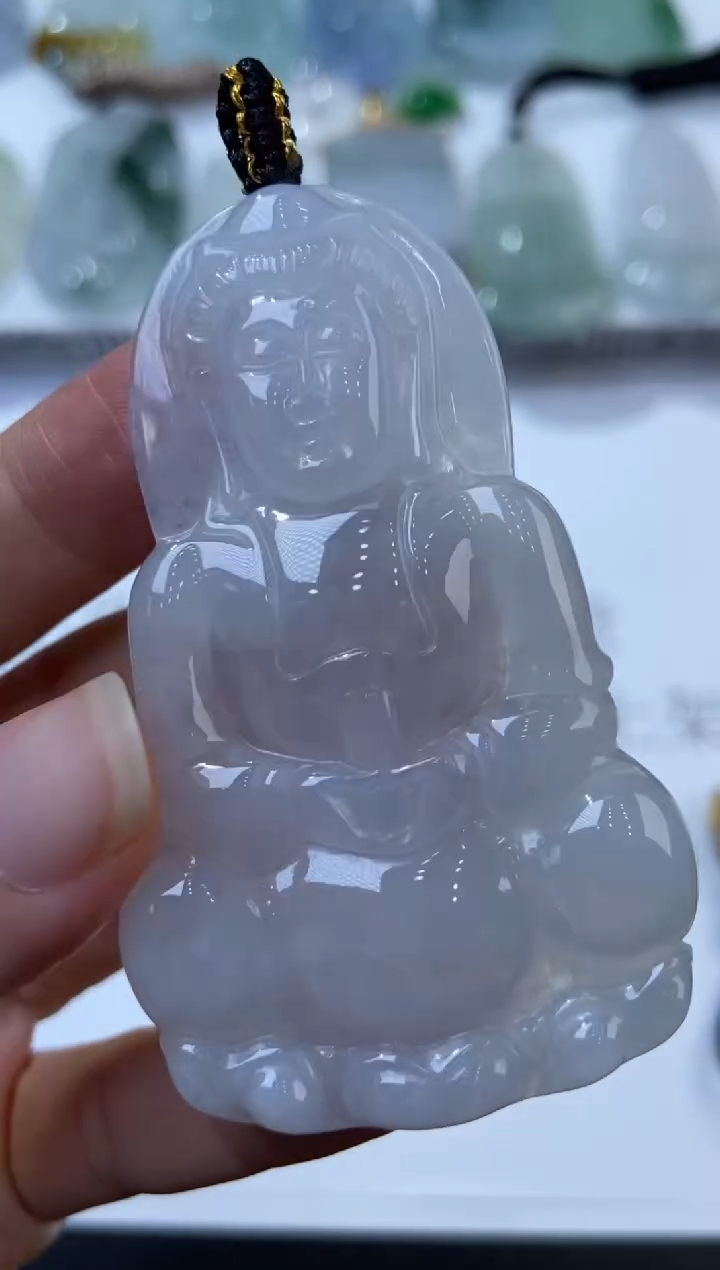 未镶嵌挂件翡翠376604   多人