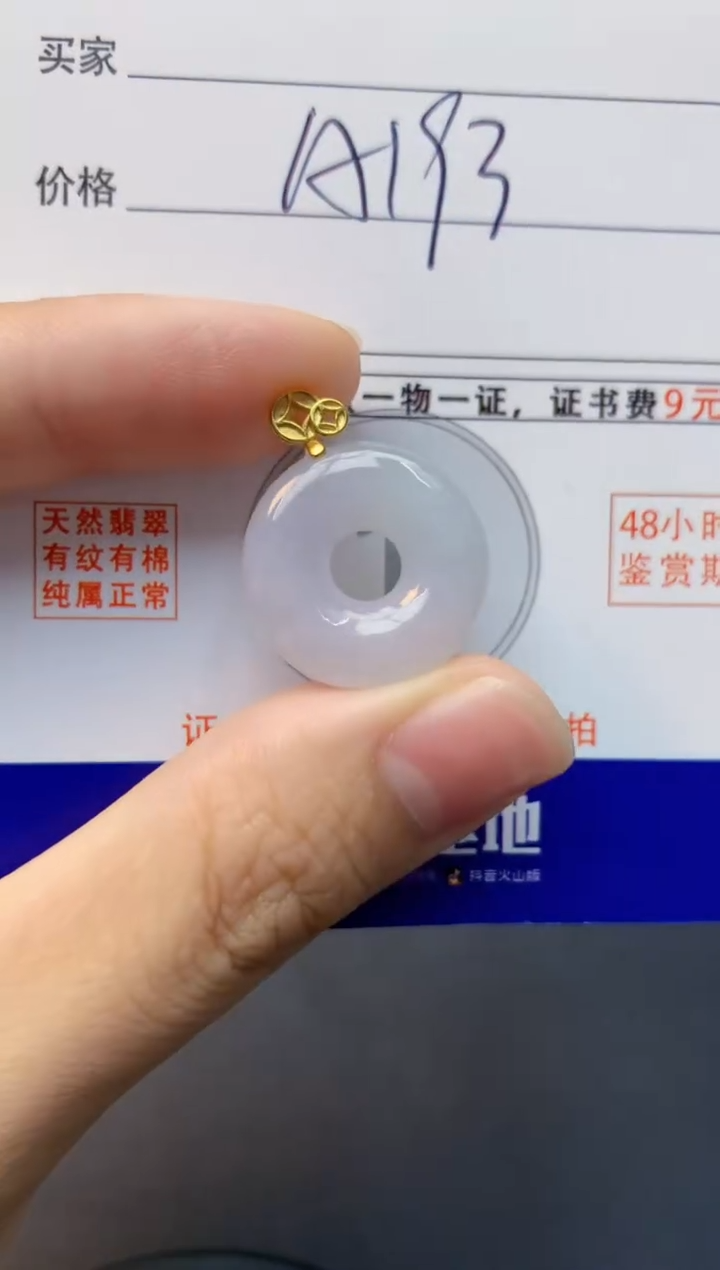 颈饰未镶嵌翡翠天然缅甸A货翡翠