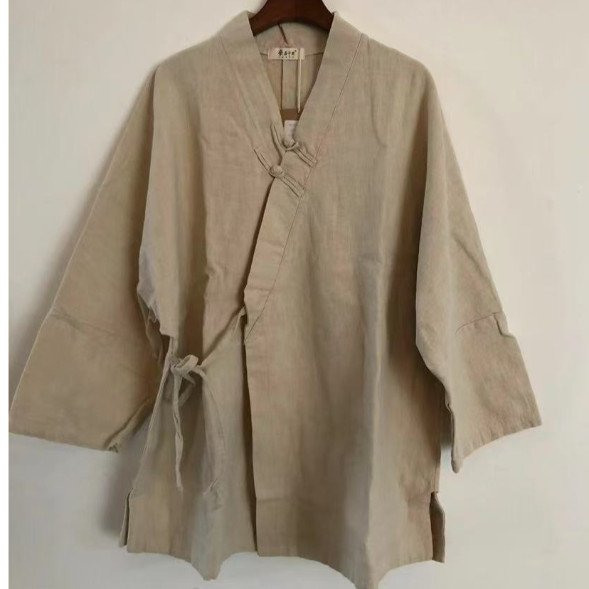 桑在云间 汉式苎麻茶服时尚