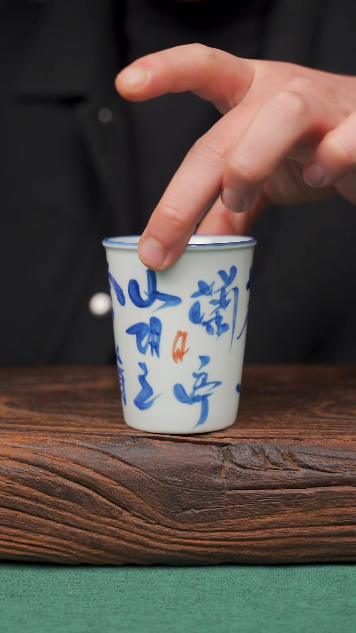 【闪购商品】瓷片3景德镇手绘釉下彩